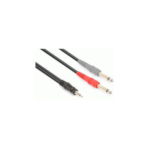 Kabal AUDIO Vonyx 3.5mm Stereo &amp;ndash; 2x 6.3mm Mono 1.5m, 177.768 Slike