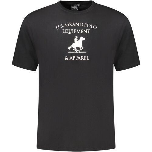 U.S. GRAND POLO US GRAND POLO SHORT SLEEVE T-SHIRT MEN BLACK Cene