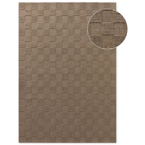 Villeroy Boch Rjava ročno tkana volnena preproga 160x230 cm Scala – Cene