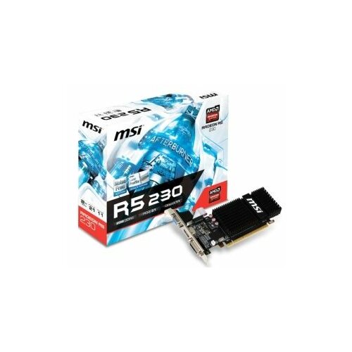 MSI AMD Radeon R5 230 2GB 64bit R5 230 2GD3H LP grafička kartica Slike