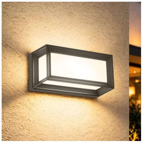 Brilagi LED spolja&scaron;nje zidno svetlo sa senzorom PARKER LED/12W/230V antracit IP44 Cene