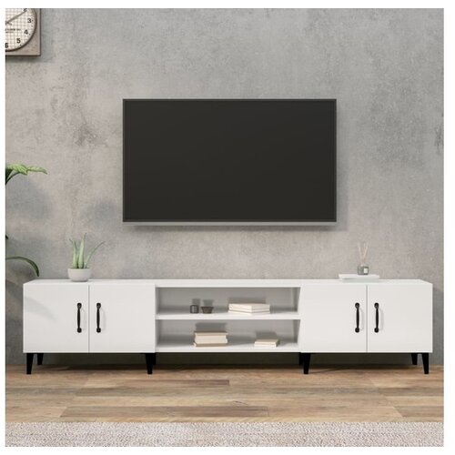  TV ormarić sjajni bijeli 180x31 5x40 cm od konstruiranog drva Cijene