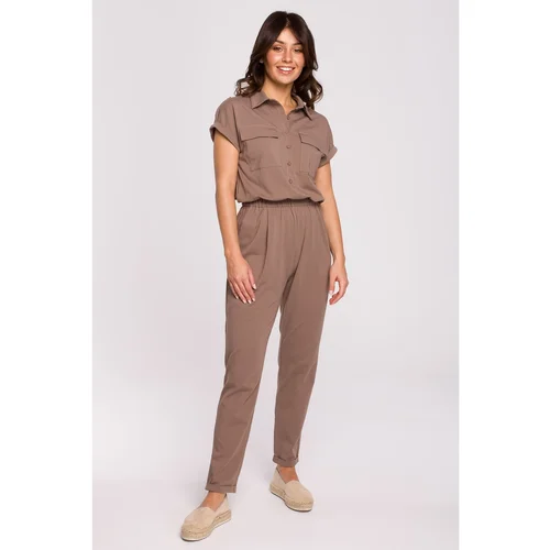 BeWear Woman's Jumpsuit B223 Cocoa