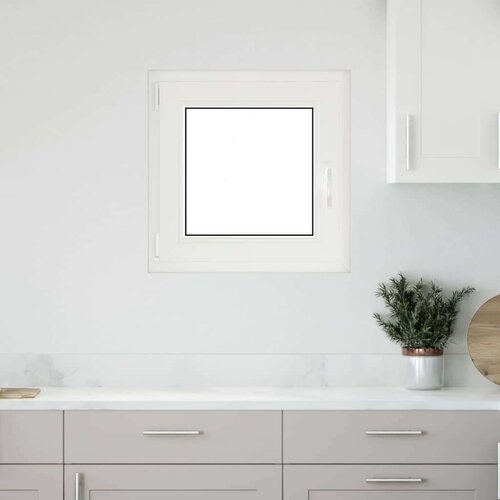 vidaXL podrumski prozor "RISOR" 50x50 cm Okretno-nagibni DIN lijevi bijeli Cijene