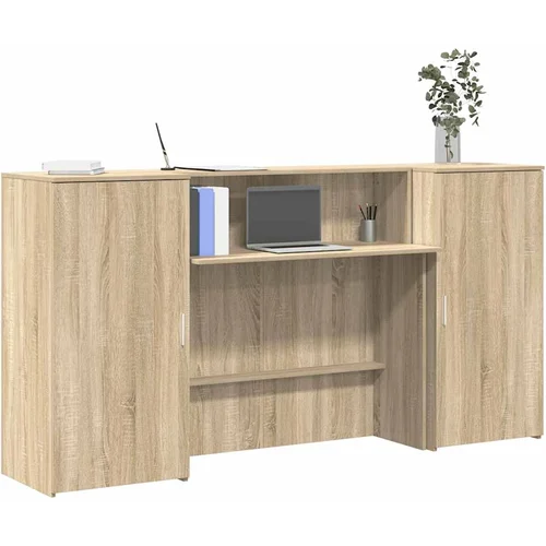 vidaXL Recepcijski stol 200x50x103,5 cm od konstruiranog drva