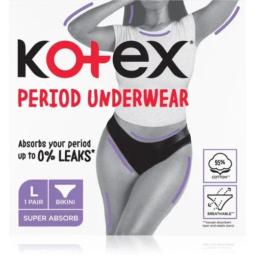 Kotex Period Underwear menstrualne gaćice veličina L 1 kom