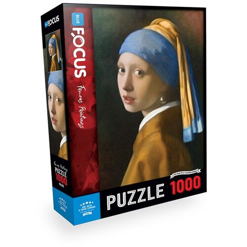  Puzzle 1000 pcs girl with a pearl earring bf267 ( 108/22671 ) Cene
