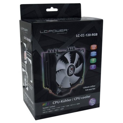LC Power lc-cc-120-rgb-ready am5 cosmo cool/lga1700 cooler ( 17026 ) Cene