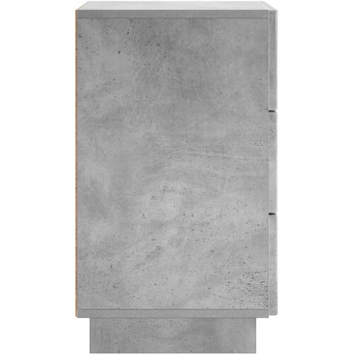  Noćni ormar Betonska siva 33,5 x 34,5 x 60 cm Konstruirano drvo Slike
