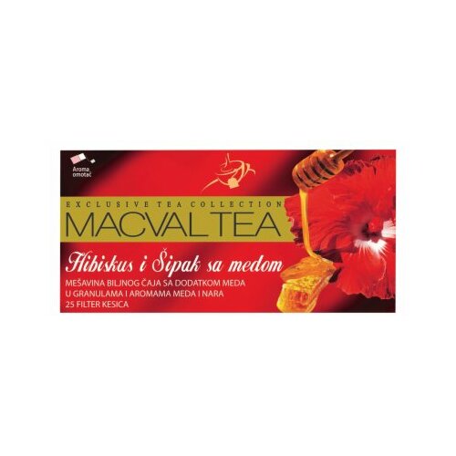 Macval exclusive čaj hibiskus i šipak sa medom 50g Cene
