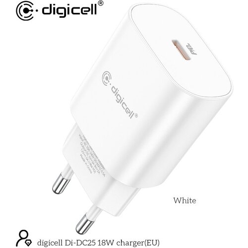  Digicell Power Adapter 18w Type-C Cene