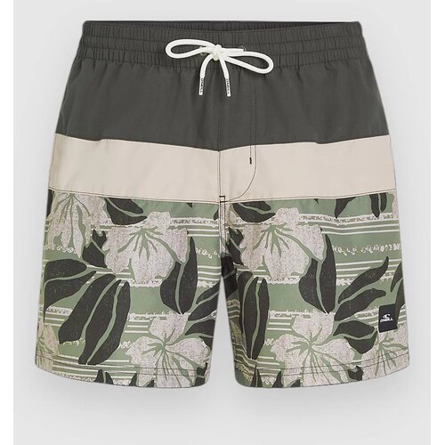 O'neill Cali Block 15'' Boardshorts green dusty flower Cene
