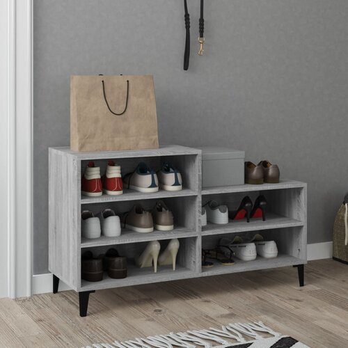vidaXL Ormarić za cipele boja hrasta 102x36x60 cm konstruirano drvo Cijene