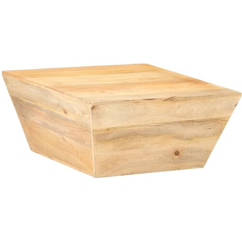  Stolić za kavu V-oblika 66 x 66 x 30 cm od masivnog drva manga Slike