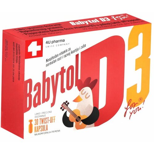 Babytol D3 30 twist - off 30 kapsula Slike