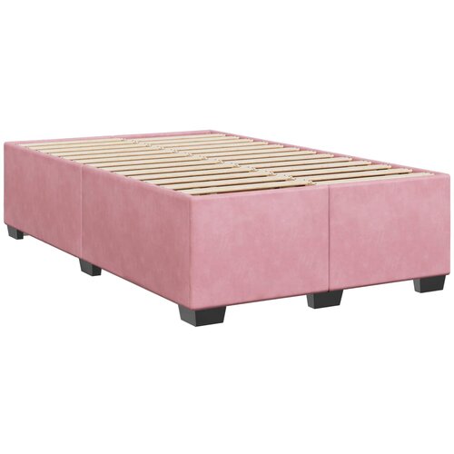  Boxspring krevet s madracem Ružičasta 120 x 200 cm Bar&amp;scaron;un Slike