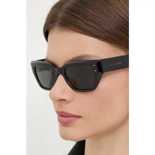 Dolce & Gabbana Sunčane naočale za žene, boja: crna