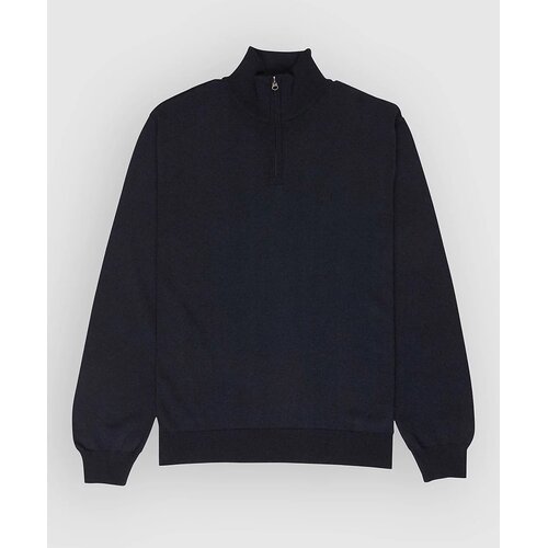 Element Icon Embroidery Quarter Half-Zip Pulover blue mirage Cene