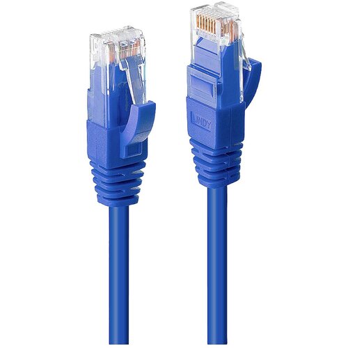 Lindy 45477 RJ45 omrežni kabel\, Patch kabel 10.00 m modra 1 kos, (20421186) Cene