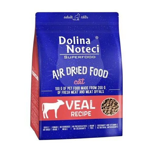 DOLINA Noteci Superfood Cat Sušena Teletina 1kg Cene