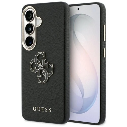  Maska Guess Grained Big 4G Metal Logo za Samsung S26/ S941B crna Cene