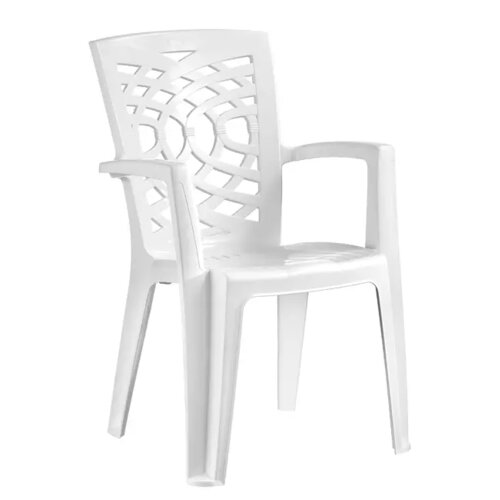 Idea group stolica visoki naslon venere 46X58X90cm bela Slike