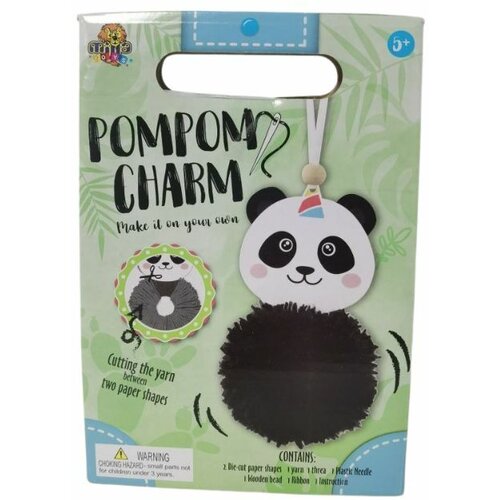  Kreativni set napravi svoj privezak za kljuceve panda pompom ss-19-6004 ( 63/71373 ) Cene