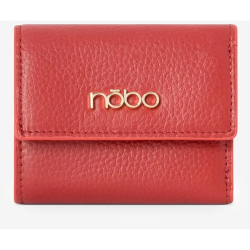 Kesi Nobo Women's Small Natural Leather Wallet Red
