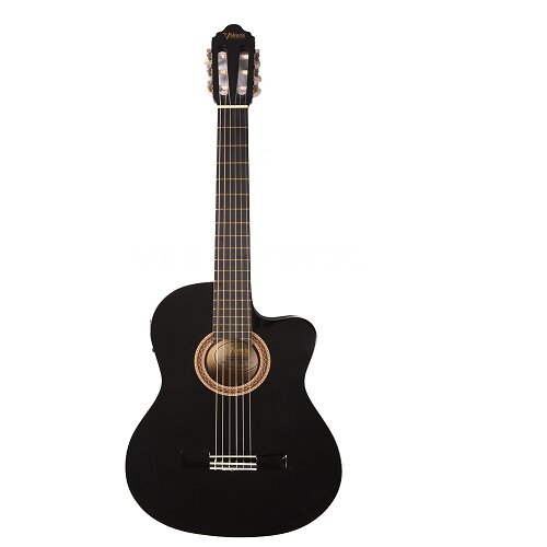Valencia Klasična gitara VC104CE BK cutway ozvučena - crna boja Slike