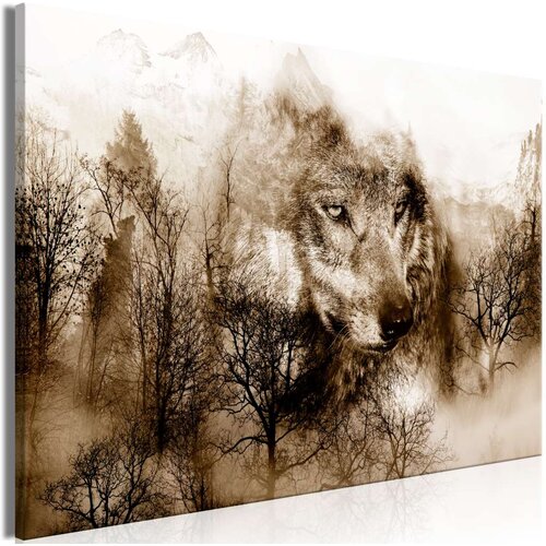  Slika - Mountain Predator (1 Part) Wide Brown 120x80 Slike