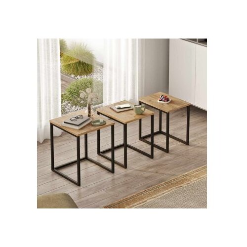Hanah home Set 3 stočića Dublin Natural Cene