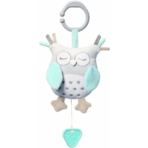 BabyOno Have Fun Musical Toy viseća igračka kontrastnih boja s melodijom Owl Sofia 1 kom
