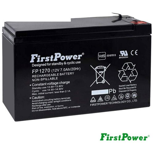 FirstPower 12V 7Ah FP1270 terminal T2 Cene