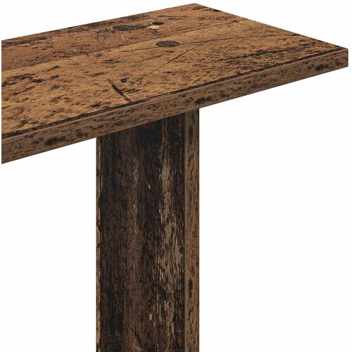  Polica na zidu Staro drvo 102 x 20 x 96 cm Konstruirano drvo Slike