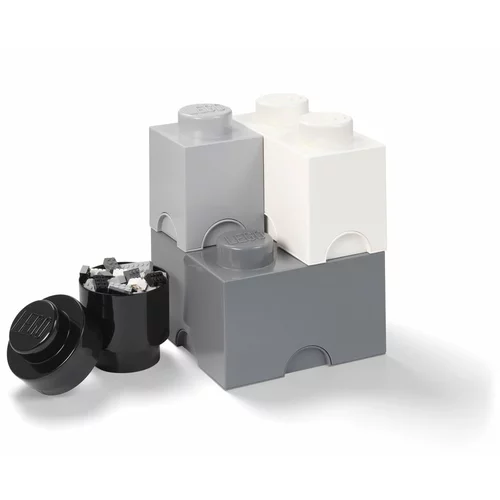 Lego Set od 4 plastične kutije za pohranu , 25 x 25 x 33 cm