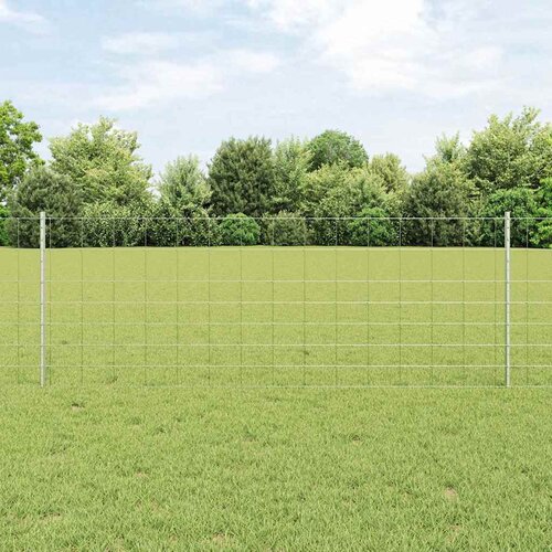 VidaXL drveni stupovi 11 kom U-kanal 80 cm galvanizirani čelik Slike