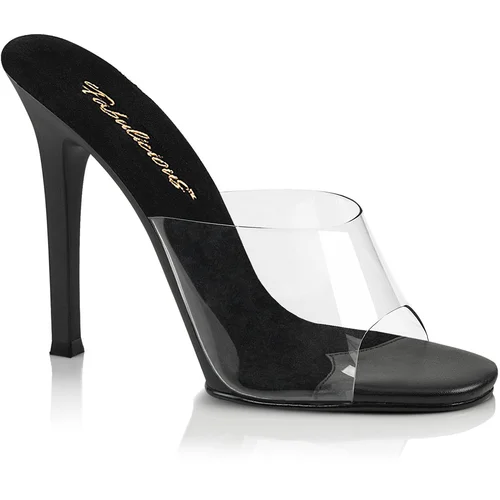 Pleaser USA Pleaser Gala-01 Clr-Blk/Blk Matte 39