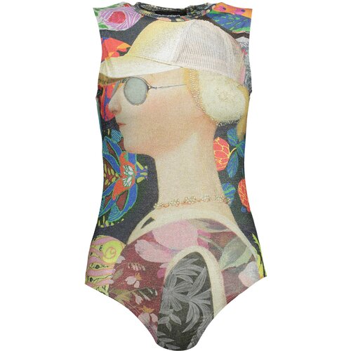 Desigual BODY A TANK TOP WOMAN GREEN Cijene
