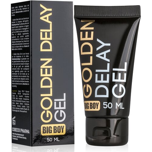 Cobeco Pharma Gel za zakasnitev orgazma Big Boy Golden Delay Slike