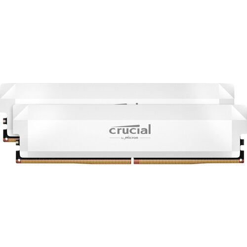 Crucial Pro DDR5-6000 Kit 32GB 2x16GB UDIMM white Overclocking Slike