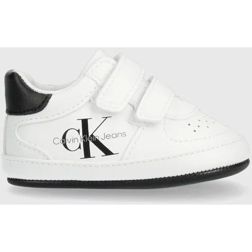 Calvin Klein Jeans Čevlji za dojenčka bela barva