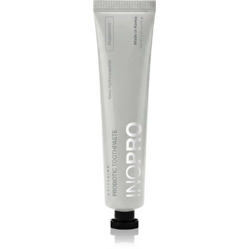 InoPro Probiotic Toothpaste zobna pasta za beljenje zob brez fluorida okus Peppermint 75 g Slike