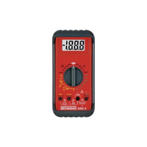 Benning Digitalni multimetar MM 2, 2000 digits, 3-mjestni LCD-zaslon, CAT III 60 Cijene