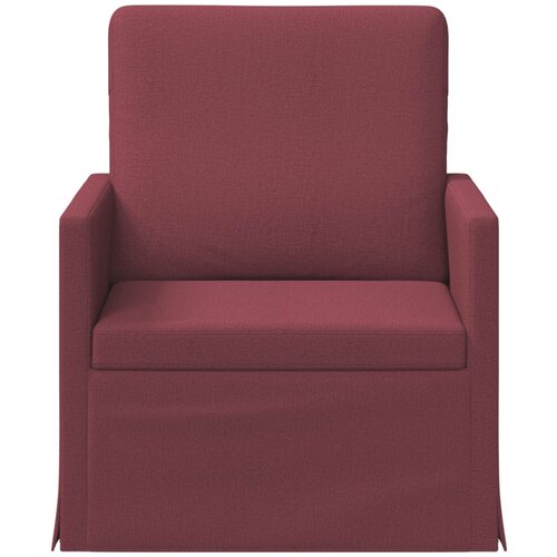  Fotelja Vinska crvena 70 x 81 x 82 cm Tkanina Slike