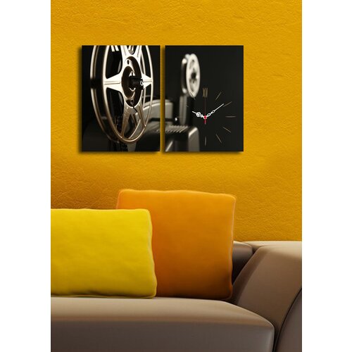 Wallity zidni sat 2P3040CS-129, 64x40 cm, 2 dela Cene