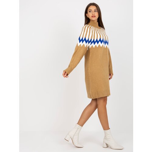 RUE PARIS Dress-LC-SK-0098.37X-camel Cene