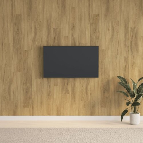 VidaXL Stenski paneli videz lesa rjav PVC 2,06 m&amp;sup2; Slike