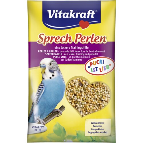 Vitakraft Dodatna hrana za papagaja Perle za govor 20g Slike
