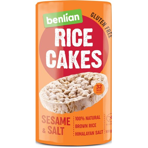 Benlian Pirinčane galete, Susam i so, 100g Cene