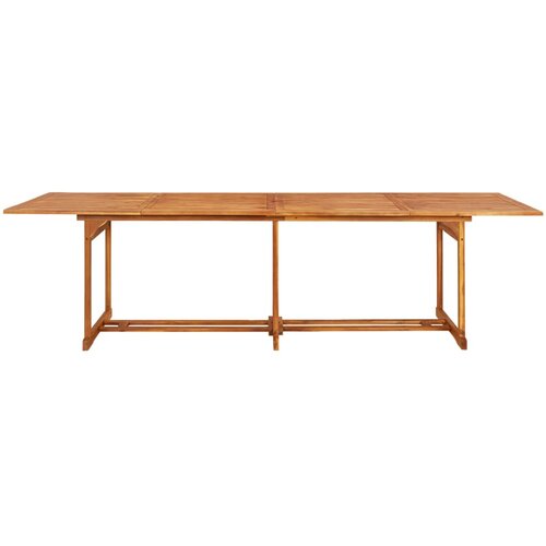  Vrtni blagovaonski stol 280 x 90 x 75 cm masivno bagremovo drvo Slike